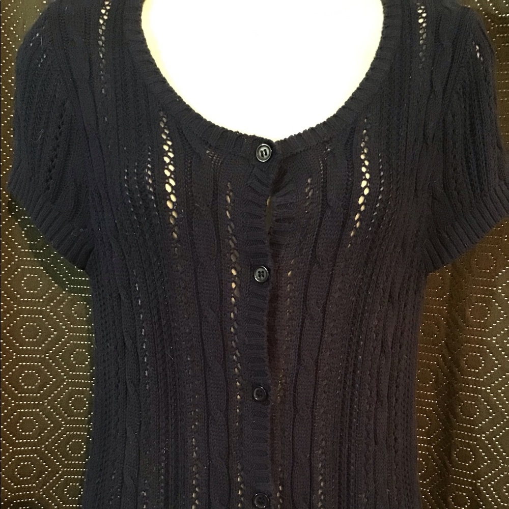 Vintage Polo Sweater Dark Blue